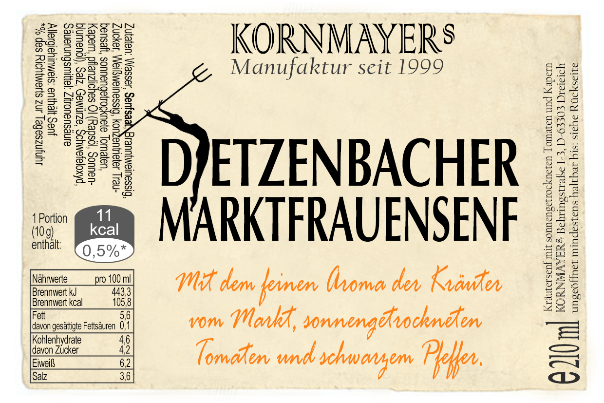 Dietzenbacher Marktfrauensenf Dietzenbacher Marktfrauensenf
